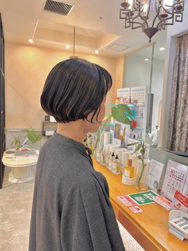 シャンプーボーイ セントラル 博多(SHAMPOO BOY central) ショートボブ