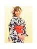 浴衣着付け＋ヘアセット（6万円分の金券付）￥19,640→￥18,140