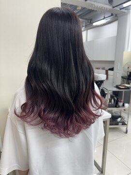 アライブ ハラジュク(ALIVE harajuku) グラデーションカラーバレイヤージュインナーカラー　ryota