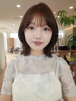 エムスラッシュ アヴェダ 自由が丘(M.SLASH AVEDA)&nbsp;シースルーバング/ひし形/くびレイヤー/モテ髪/自由が丘