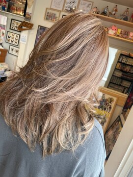 ヘア メイク ココ(hair make coco) 透明感たっぷりのラテグレージュ♪♪