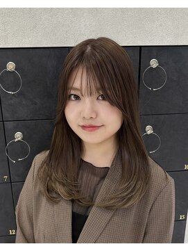 ザザ シンジュク(ZA/ZA shinjuku) 王道愛されブラウン×ローレイヤーカット