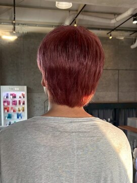 ゲーム 下北沢(GAME) ダブルカラー/大人レイヤー/ミルクティーベージュ/ウルフ/下北沢