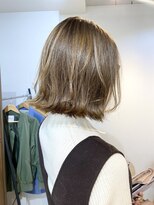 モリオ フロム ロンドン 成増店&nbsp;【morio成増/一戸】外ハネ切りっぱなしボブ