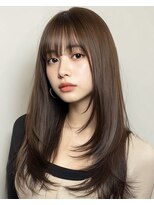 ハム 立川(hum)&nbsp;ココアベージュ/オリーブグレー/小顔/黒髪[立川/髪質改善]