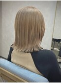 カット＋最高峰ケアブリーチカラー