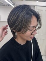 ファンド 千葉(fand)&nbsp;センターパート/ハイライト/ダークアッシュ