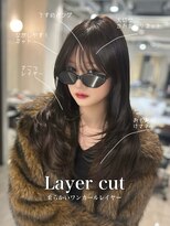 ユーフォリア 池袋東口駅前店(Euphoria)&nbsp;最旬オルチャンヘア◎ザクザクレイヤー×顔周りカット×韓国風