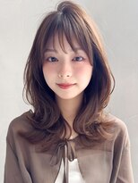 アグノス 青山(Agnos)&nbsp;エアリーカールダークアッシュ艶感似合わせカット小顔カット