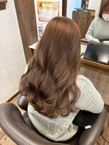 アミリー ひたち野うしく店(Amily)&nbsp;ハイライトバレイヤージュダブルカラーケアブリーチ20代30代