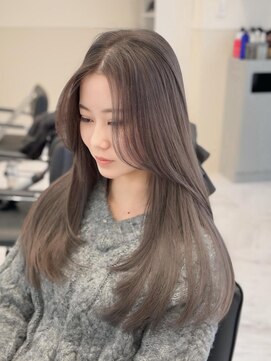 シェイト レイヤーカット 天神(ciate) レイヤーカット/ダブルカラー/ブリーチ/グレージュ/天神