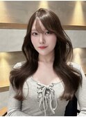 上品可愛い◇韓国くびれヘアショコラグレージュ