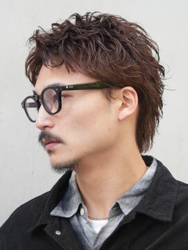 フィフス(fifth) スパイキーショートパーマツイストスパイラルパーマビジネスヘア