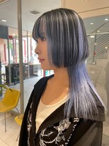 ステラ ヘア デザイン サロン(STELLA hair design salon) クラゲへア×デザインカラー【A】
