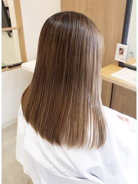 アガタヘアー(AGATA hair) 髪質改善と極細ハイライト