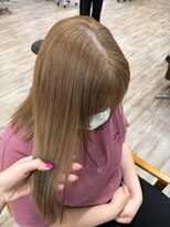 ヘアーパッション(Hair Passion) ブリーチありの透明感カラー