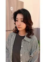 ブッシュ ユメリア徳重店(BUSH) 【副店長 一木】ミディアムパーマ