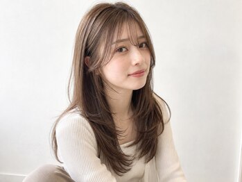 NIL 高田馬場ブリーチ/ダブルカラー/デザインカラー/レイヤー【11月中旬OPEN(予定）】の写真/顔周りから可愛く垢抜け♪トレンドのレイヤーカットで小顔見えを叶える！