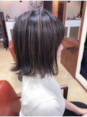切りっぱなしボブ