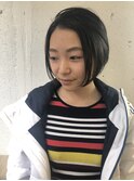 ナチュラルショートボブ