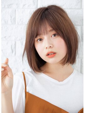 リル 7F 銀座(Rire) 【Rire-リル銀座-】シースルーなナチュラルストレートボブ☆