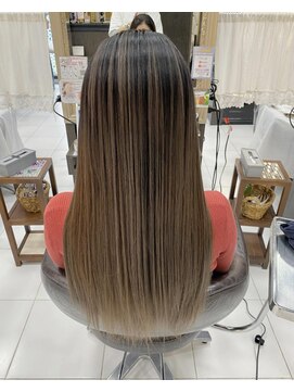 プライズ 錦糸町北口店(prize) バレイヤージュロングヘアエアタッチ錦糸町北口