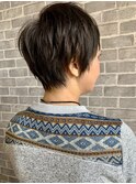 大人×ベリーショート♪ 色（オリーブアッシュ）