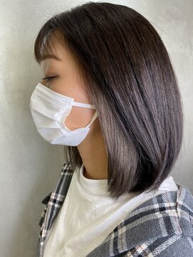 アンダーバーホワイトモデ 河内長野(_WHITE mode) ☆インナーダークグレージュカラー