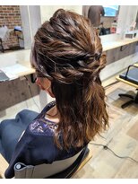 ルリラ(RURIRA)&nbsp;ハーフアップ★