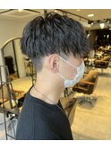 [LICO]刈り上げマッシュ、スパイラルパーマヘアby碇山　光一郎