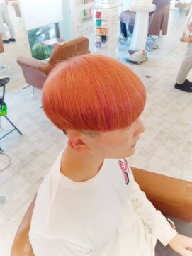 ラッシュ(RUSH 1) オレンジ韓国マッシュ