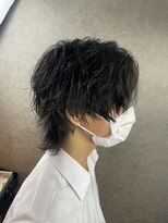 ホームボーイ(HOME BOY)&nbsp;センターパート ウルフ ツイストスパイラル