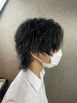 ホームボーイ(HOME BOY) センターパート ウルフ ツイストスパイラル