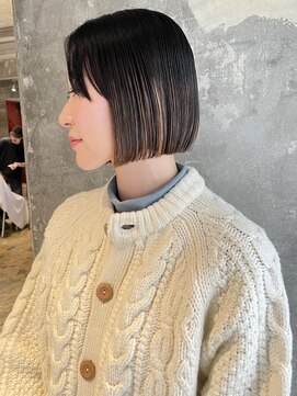ハマモト シンプルなボブ
