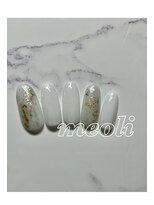 ミオリィ(meoli)&nbsp;ワンカラー＋ラメアート