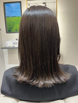 スターアンドプラネッツ あべのフープ店(STAR&PLANETS) 長めボブ