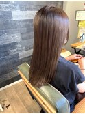酸性ストレート　ロングスタイル♪