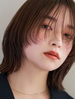 ミンクス渋谷スマートサロン(MINX shibuya smart salon)&nbsp;美髪 ピンクブラウン 切りっぱなしボブ エアリーロング