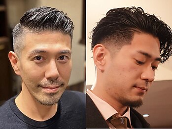 ダウバーバーショップ 表参道(DAU BARBER SHOP)の写真/ビジネスマンのお悩みを解決し清潔感のある爽やかスタイルに＊忙しい朝も簡単にキマる再現性の高いスタイル