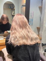 ロア 福岡天神本店(LORE)&nbsp;ダブルカラーベージュカラーケアブリーチカラーハイトーンカラー