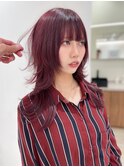 ロングウルフ/ロングレイヤー/ウルフカット/レイヤーカット