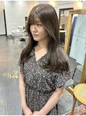 オリーブアッシュグレージュマットカラー韓国ヘア髪質改善都島