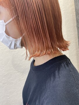 セム(sem) 1回ブリーチオレンジカラー