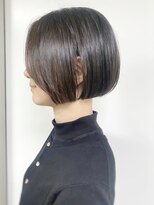 モリオフロムロンドン 原宿本店(morio from London) 【morio原宿】大人　前下がり　顎ラインボブ