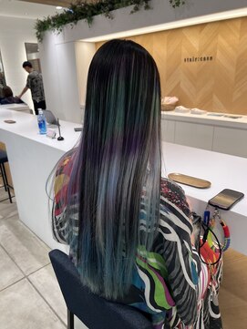 ステアケース 武蔵小杉店(stair:case) ブリーチ×デザインカラー