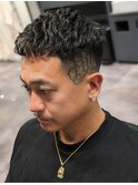 直毛の方にオススメ!カジュアルアイロンパーマメンズカット