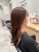 アヴァンス 京橋店(AVANCE)&nbsp;インナーカラー×ピンクベージュ