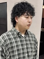 ヘアー アイス ルーチェ(HAIR ICI LUCE) メンズウルフスパイラルパーマ/大谷