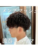 コワファーストナガサキシャンプーボーイ(COIFF1RST NAGASAKI SHAMPOO BOY)&nbsp;波巻きパーマ　メンズサロン　マッシュ　ツーブロック韓国　長崎