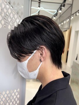 フィフス 仙台(fifth) 仙台ニュアンスパーマセンターパートフェザーパーマ緩め毛流れ◇